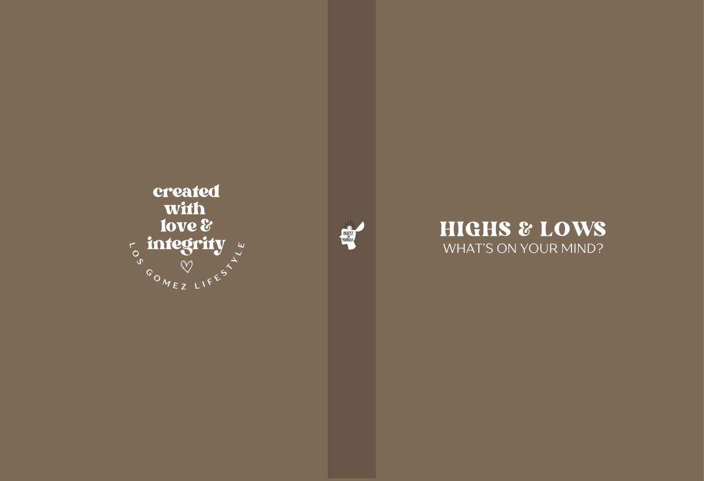 Highs & Lows Journal (Hardcopy)